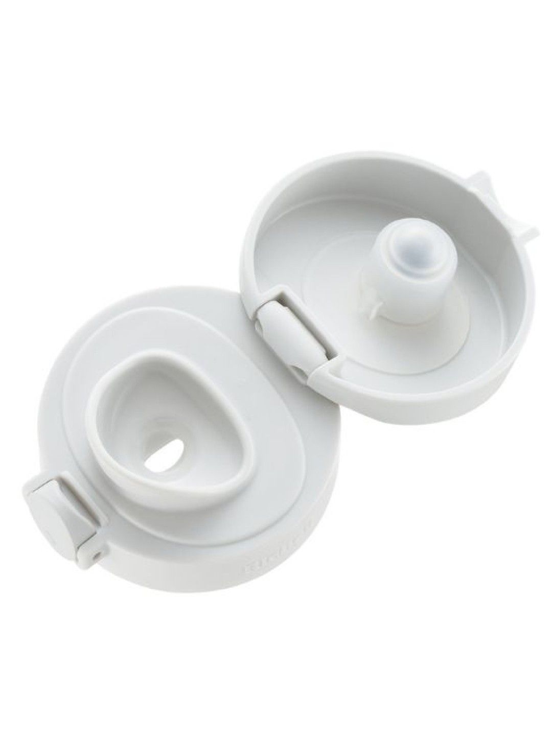 Richell AXSTARS Spare Top for Straw Cup & Direct Drink Cup (Light Gray- Image 1)