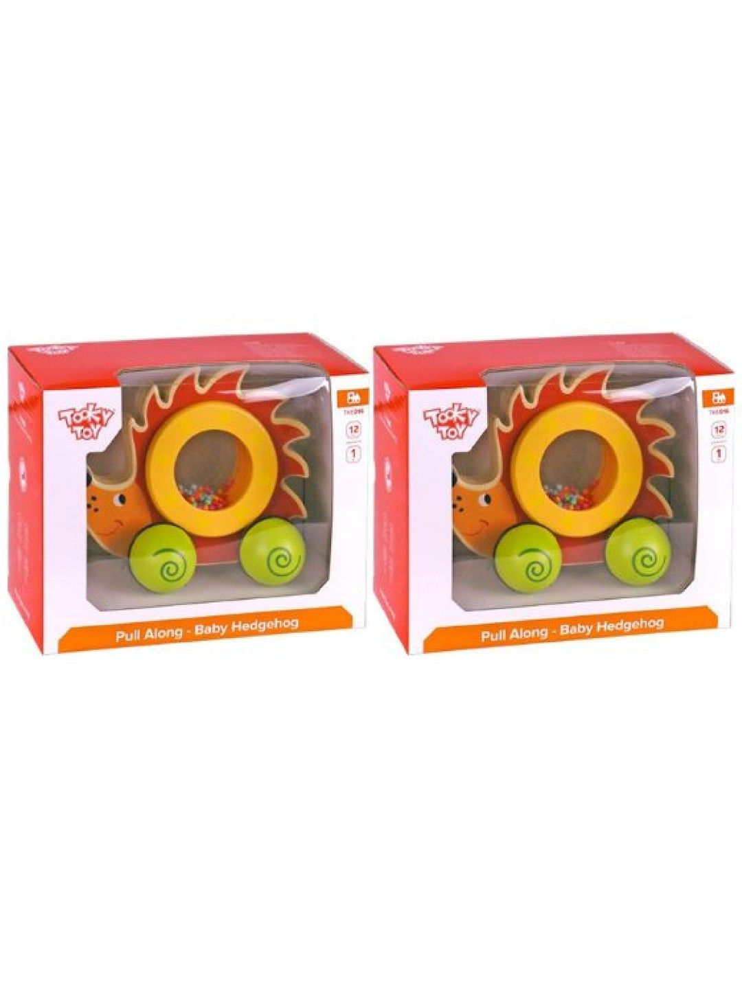 Tooky Toy [Buy 1 Take 1] Pull Along - Baby Hedgehog