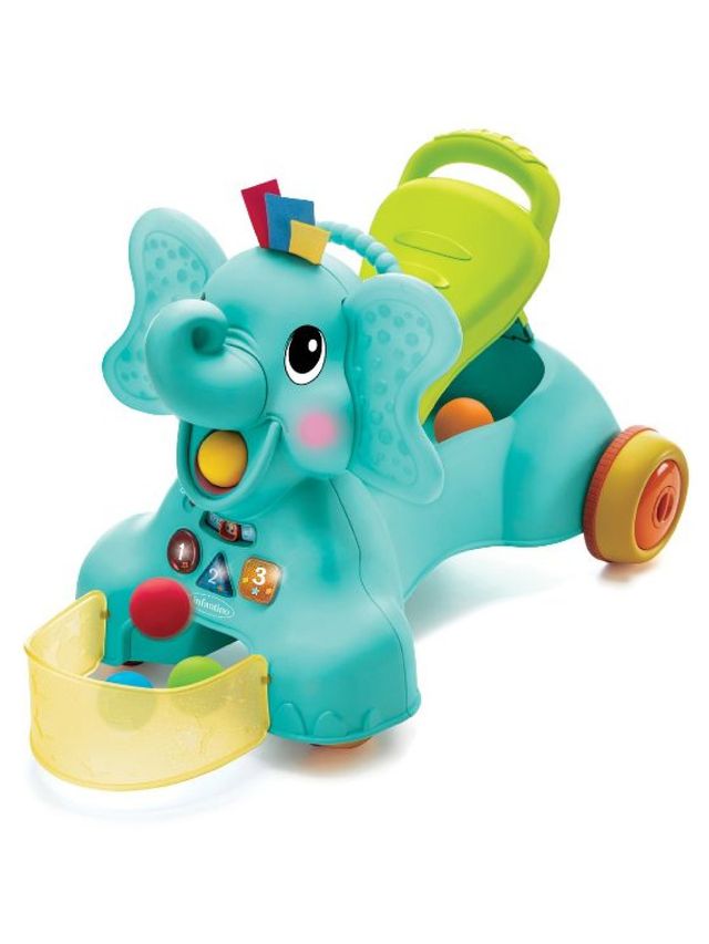 Infantino 3in1 Sit, Walk & Ride (Elephant) edamama
