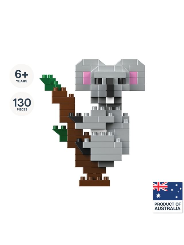 Anko 130-Piece Mini Blocks Set - Koala