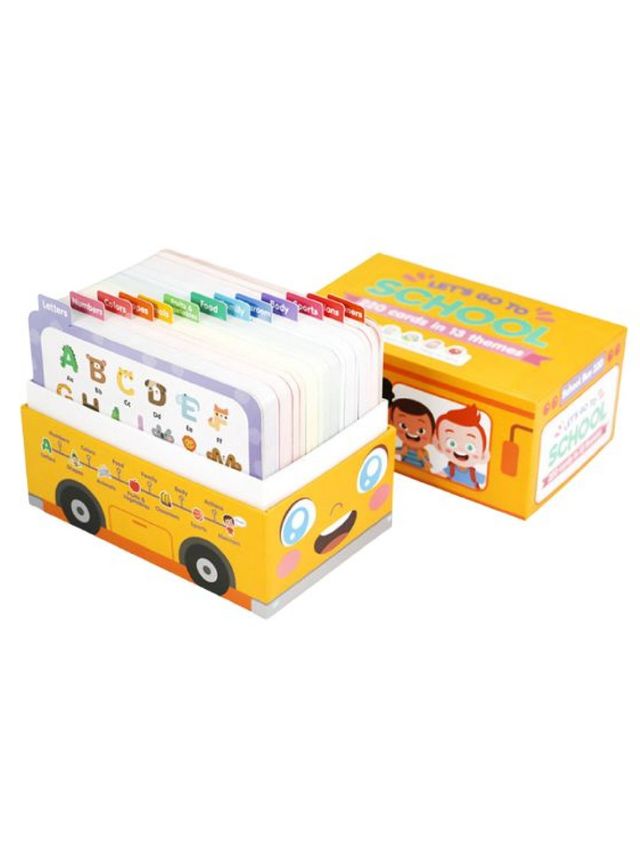 Playdate Lets Go To School (220 Cards) (Alilo Cognitive Learning Pen Compatible)