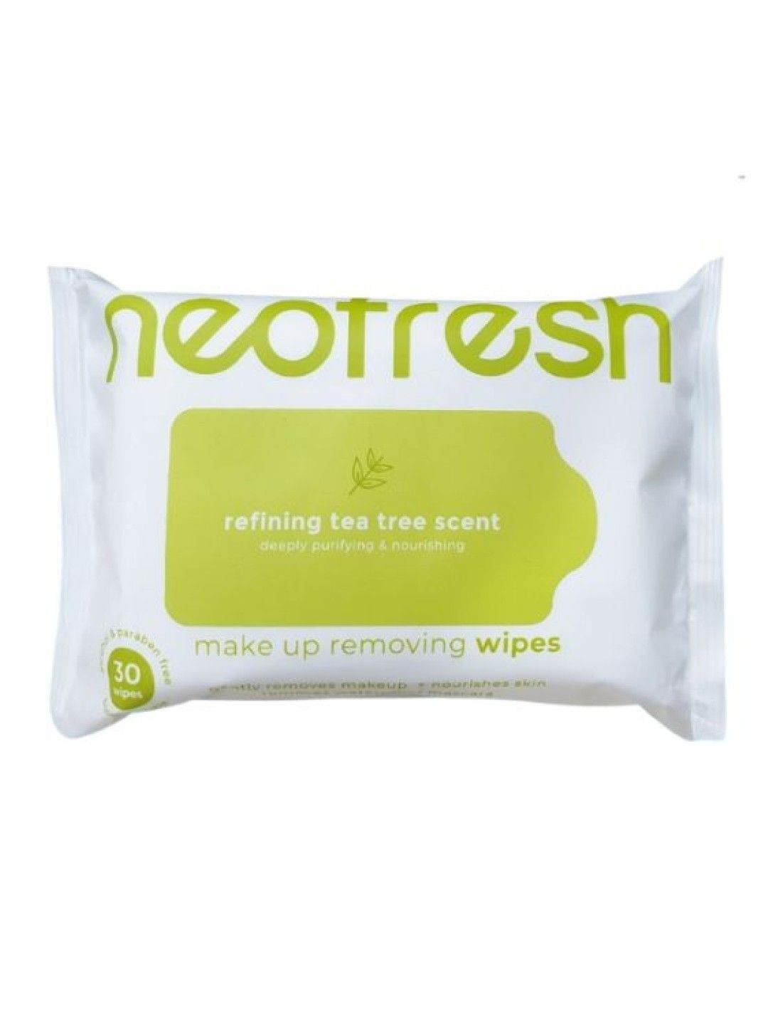 Neofresh Make-up Removal Wipes (30's) (Tea tree Scent- Image 1)