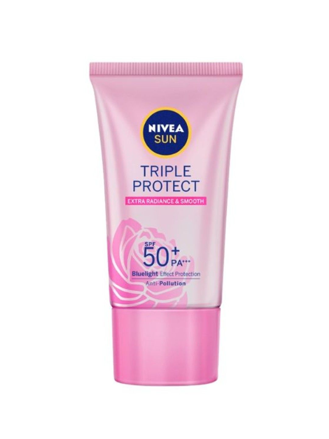 NIVEA Sun Triple Protect Extra Radiance Sunscreen SPF 50 w/ Bluelight Protection, 40ml (No Color- Image 1)