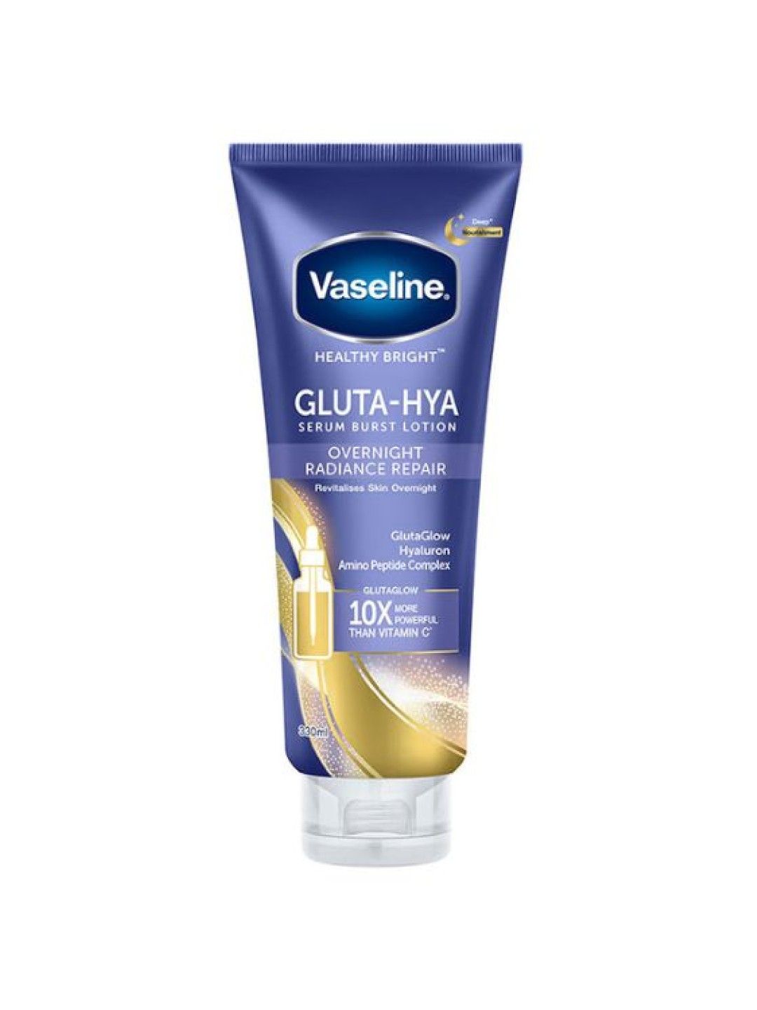 Vaseline Gluta-Hya Serum Burst Lotion Overnight Radiance Repair (330ml)