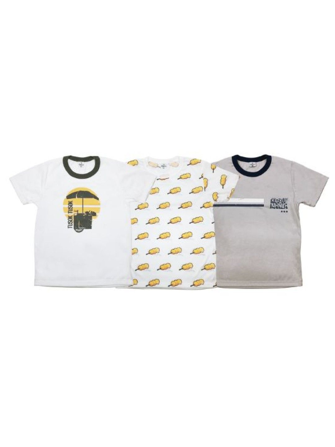 Looms Kids 3 pcs. Boys T-Shirt - Pinoy Streat Collection (No Color- Image 1)