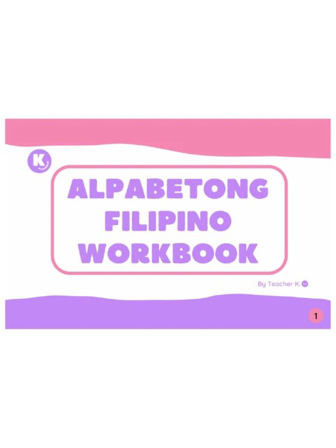 Kodomo Playhouse Alpabetong Filipino Work Book edamama