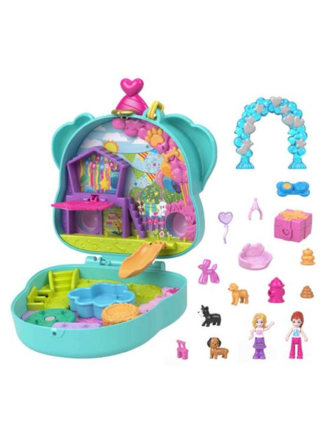 Polly Pocket Doggy Birthday Bash Compact Playset