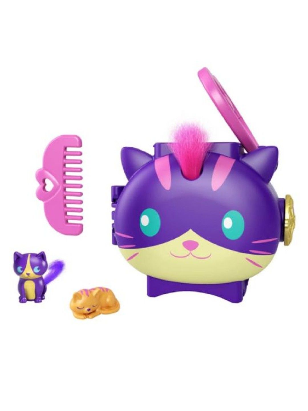 Polly Pocket Pet Connect Compact (Cat- Image 1)