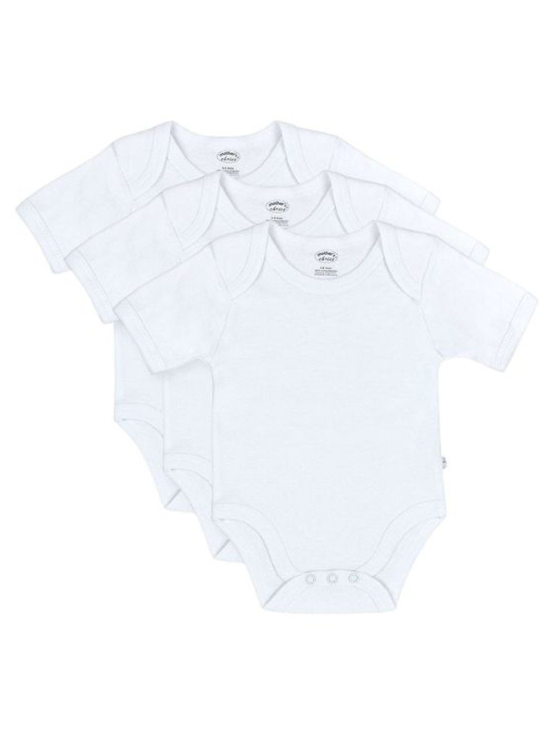 Mother's Choice White Collection 3 Pack Onesies (Daily Essentials/ IT2827A)