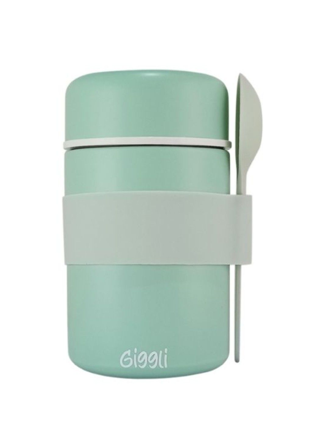 Giggli Insulated Vacuum Stainless Steel Thermal Food Jar (14oz) (Mint Green- Image 1)