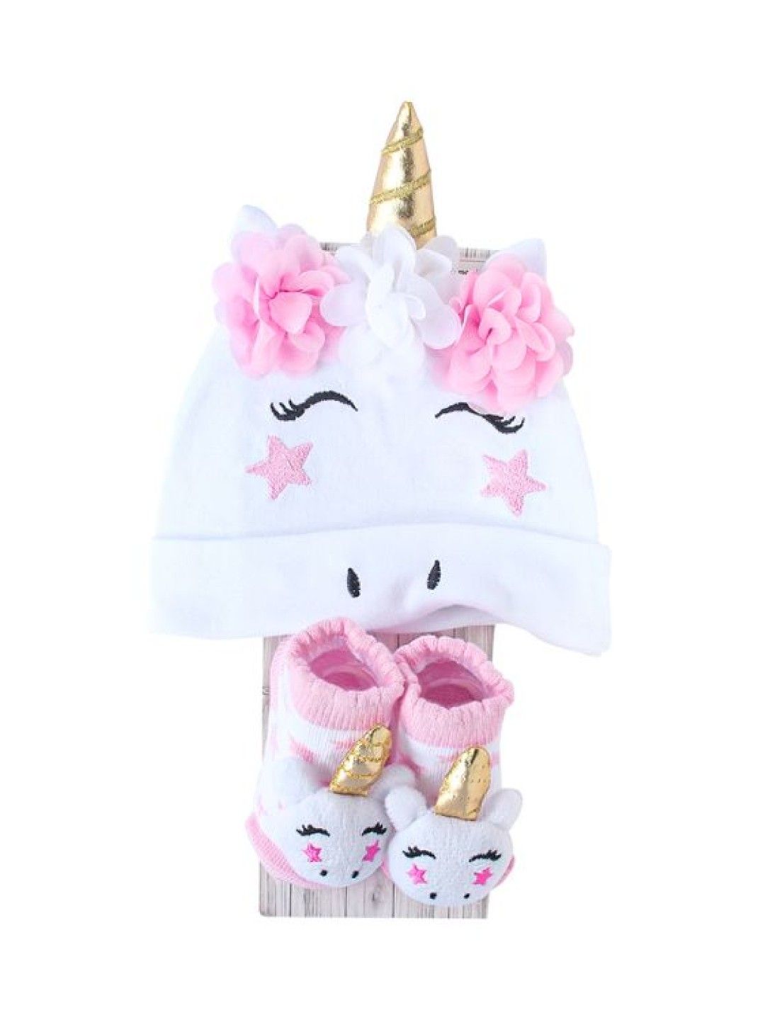 Mother's Choice 2 Pack Infant Hat & Socks for Girls