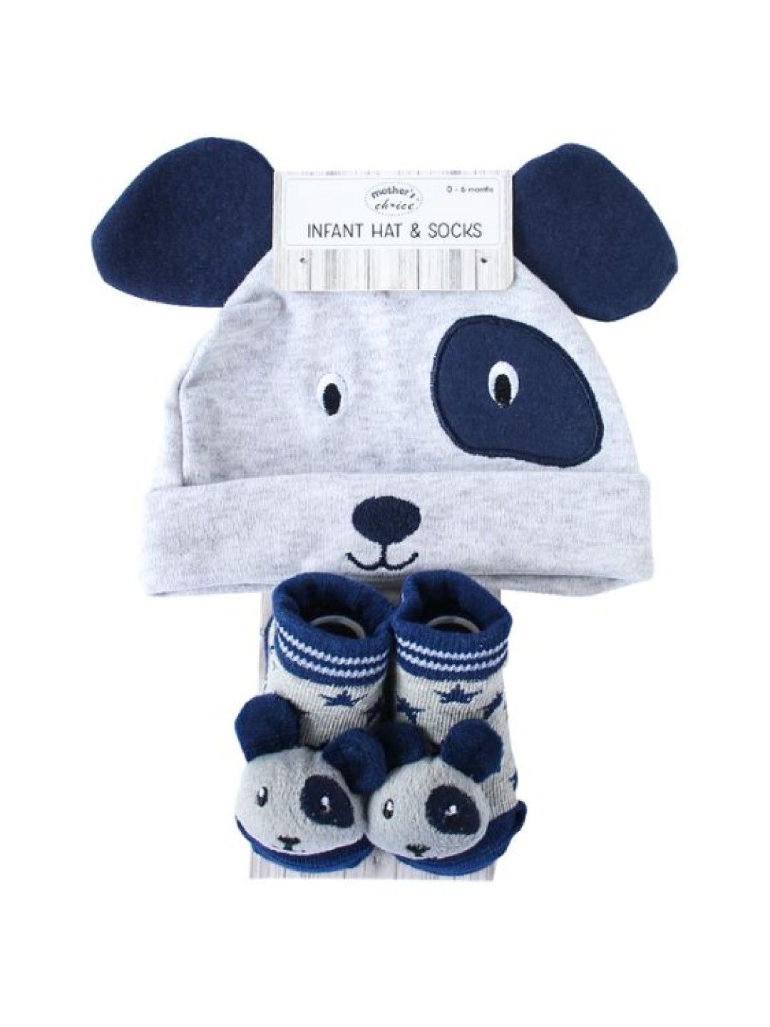 Mother's Choice 2 Pack Infant Hat & Socks for Boys