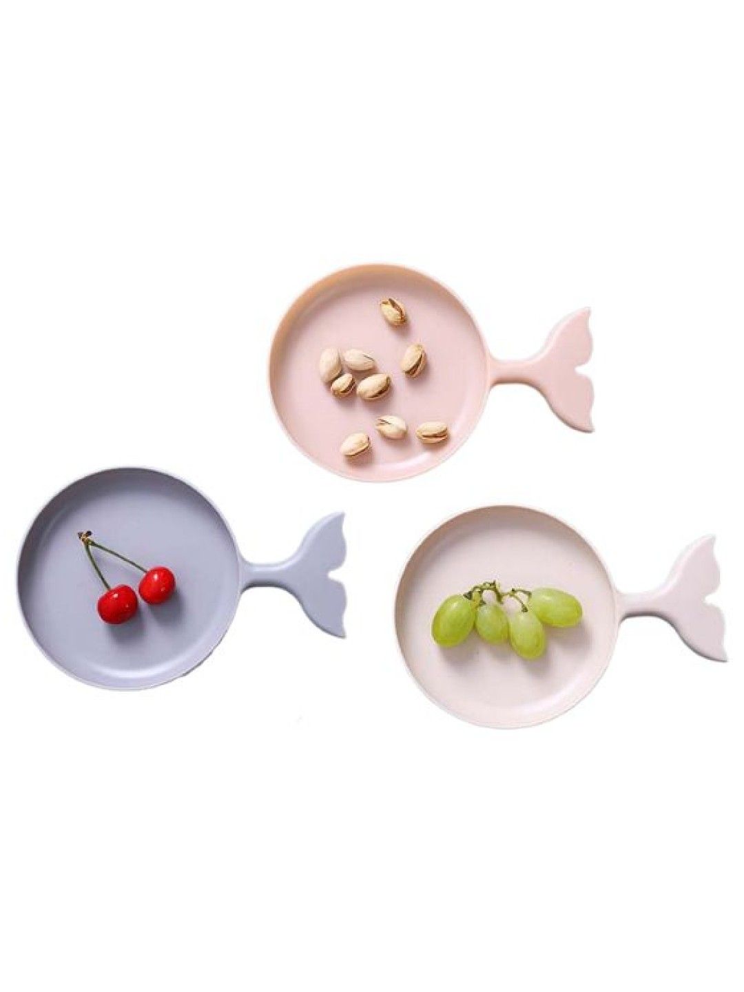 Scenti Mini Fish Plate (3pcs) (No Color- Image 1)