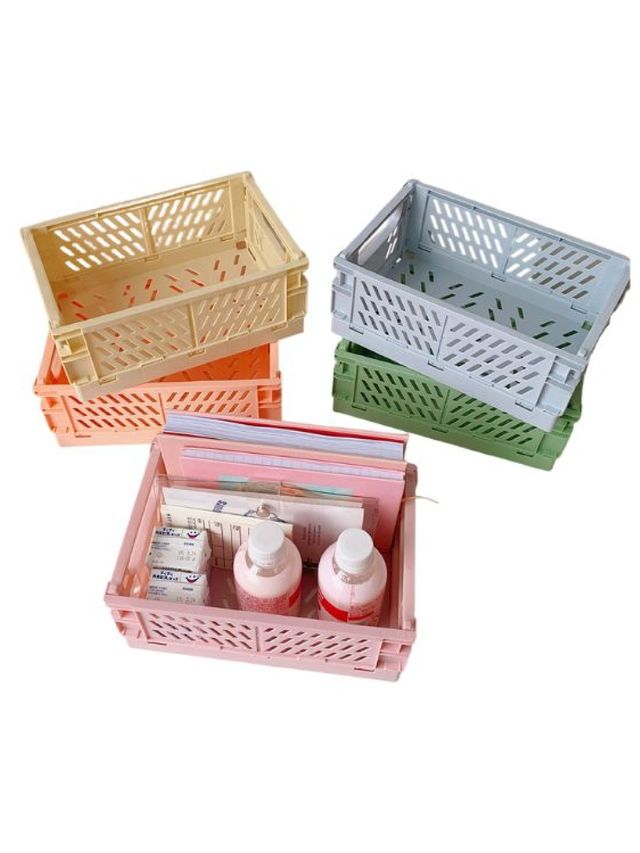 Scenti Pastel Stackable Collapsible Organizer (3pcs)