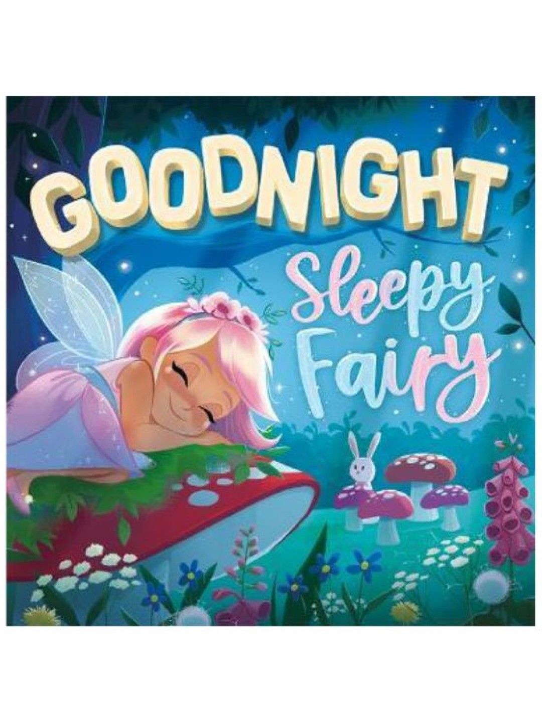 Learning is Fun Picture Flats - Goodnight Sleepy Fairy (No Color- Image 1)