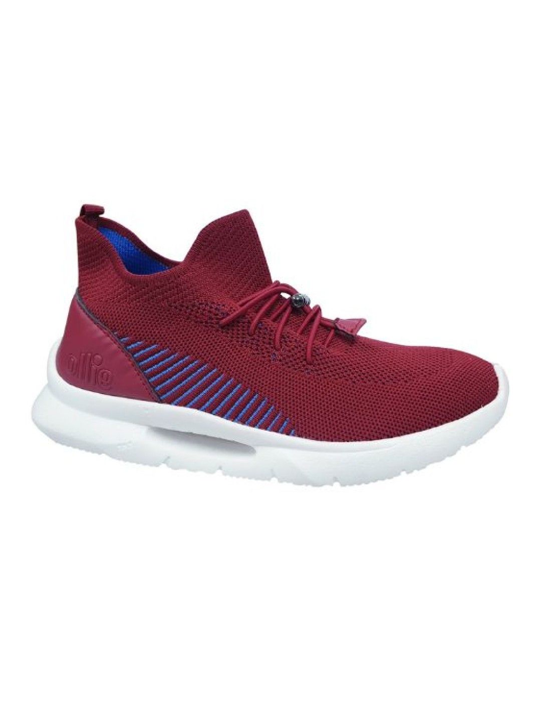 Ollie Aviel Sneakers (Maroon- Image 1)