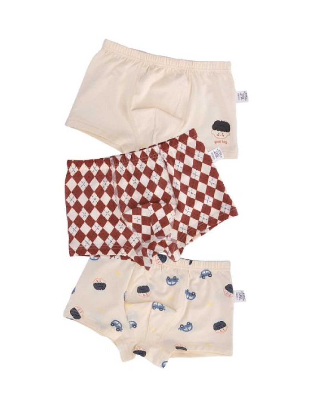 Meet My Feet Move Blake - Boxer Briefs / Underwear For Boys (No Color- Image 1)