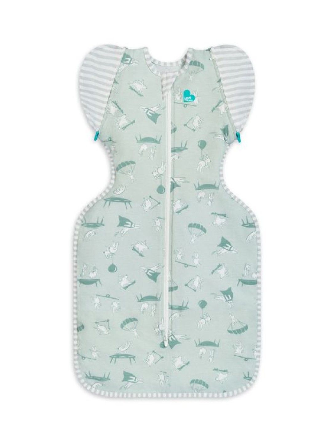 Love To Dream Swaddle UP T/Bag Lite Daredevil Bunny (Olive- Image 1)