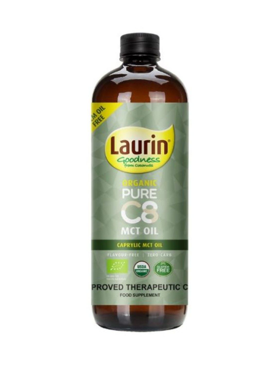 Laurin Pure C8 MCT Oil (500ml) (No Color- Image 1)