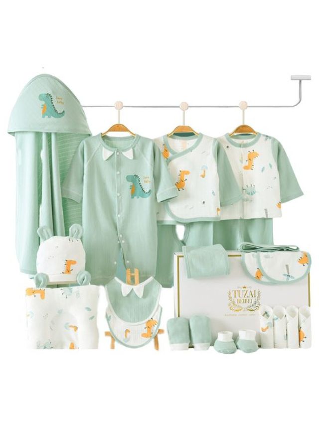 Cottonkind Dinosaur Print Baby Newborn Baby Clothing Gift Set (22pcs)