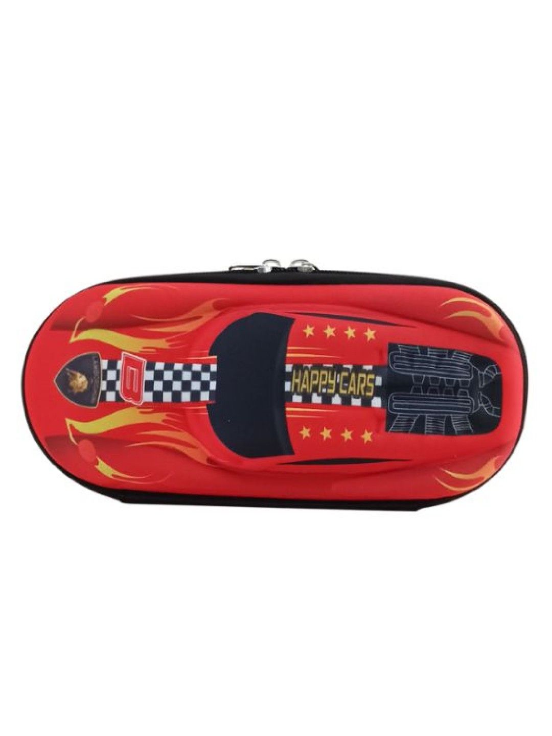 Giggli Kids Pencil Case School EVA Car Pen Pouch (Red- Image 1)