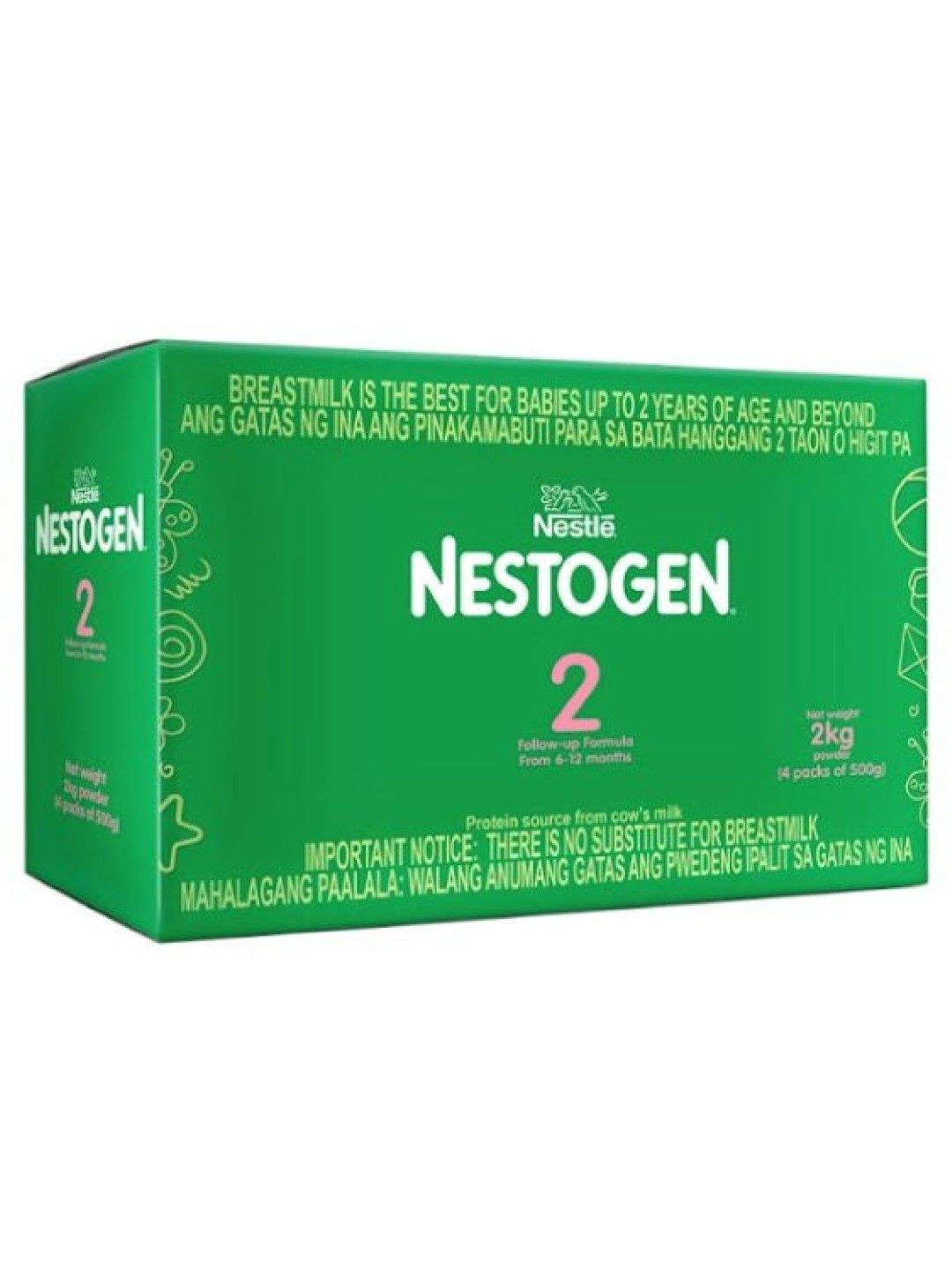 Nestogen 2 Infant Formula For Children 6-12 Months (2kg)