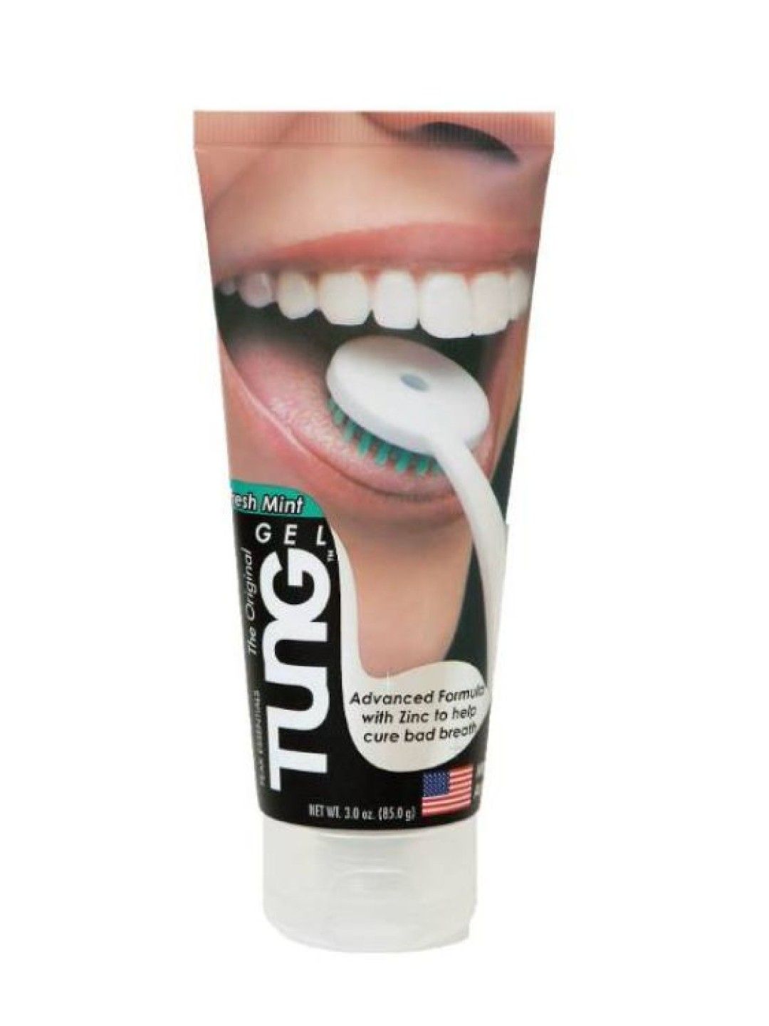 Tung Gel Fresh Mint 3 oz. - Tongue Cleaner (No Color- Image 1)