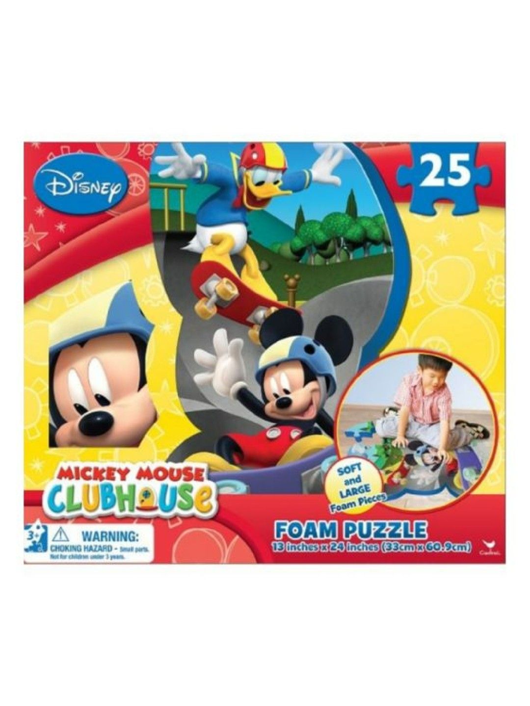 Spin Master Games Mickey Foam Puzzle (25pcs) (No Color- Image 1)