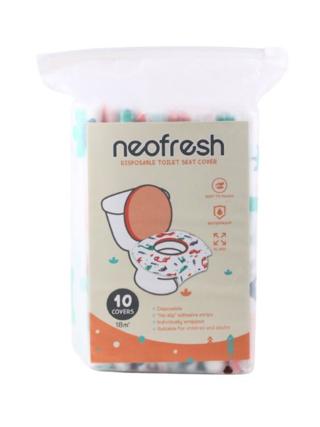 Neofresh Disposable Toilet Seat Cover 10pcs (No Color- Image 1)