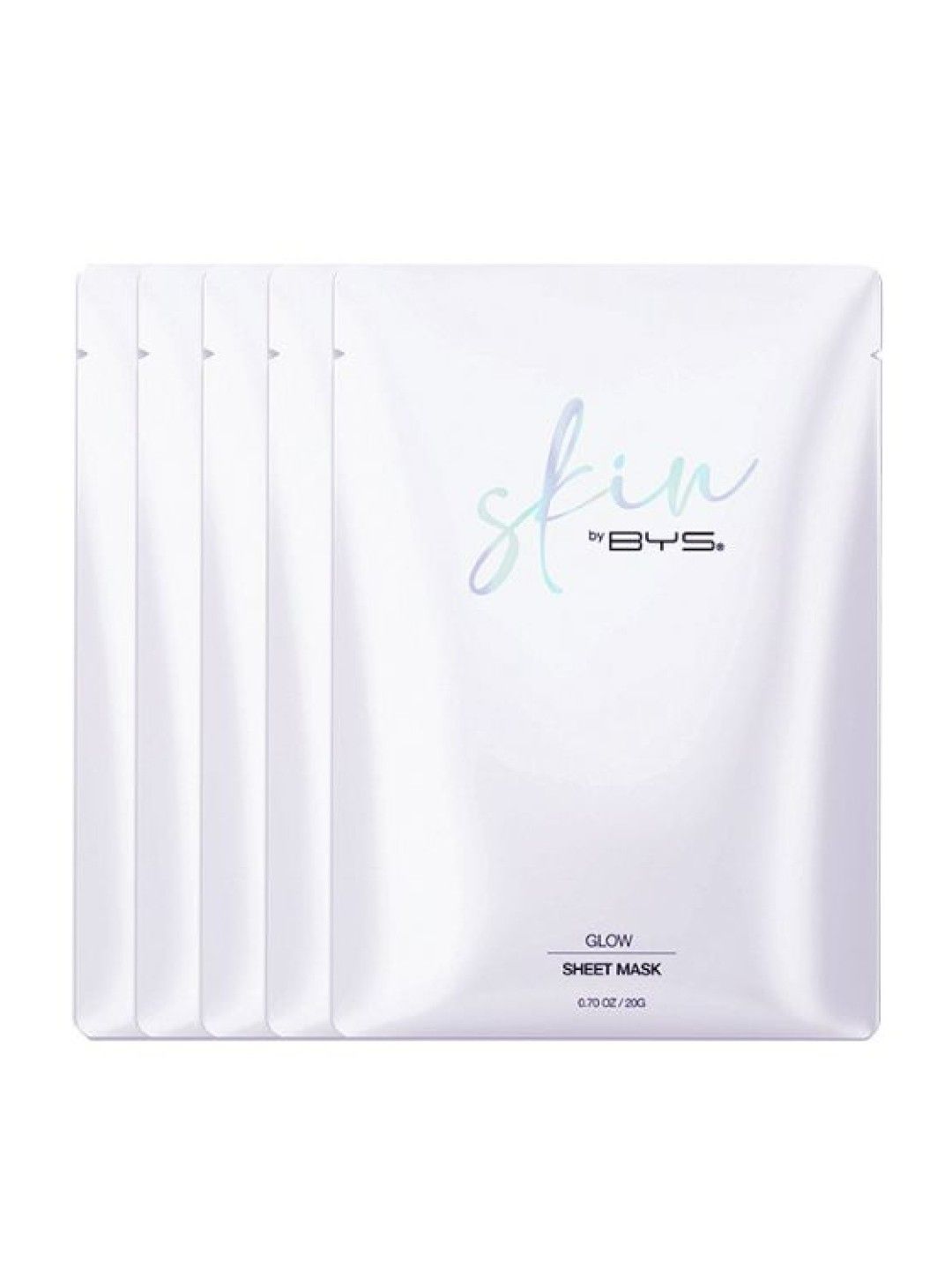 BYS Extra Glow Sheet Mask 5Sht/Bx (20g) (No Color- Image 1)