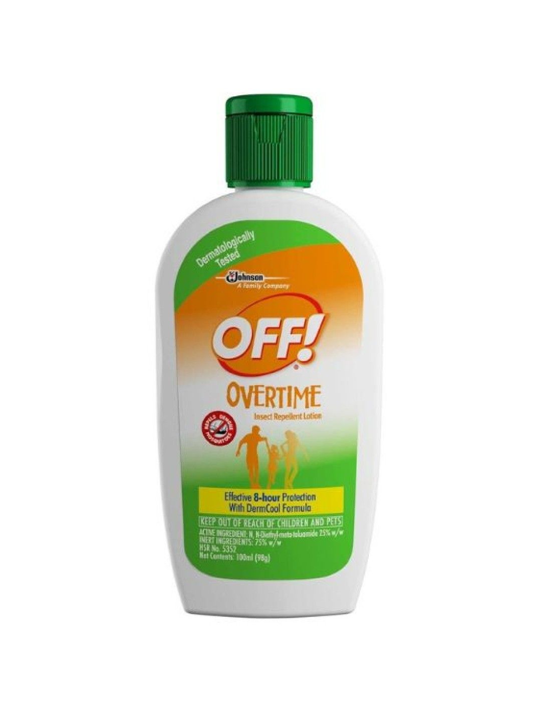 OFF! Mosquito Repellent Overtime Lotion (100ml)