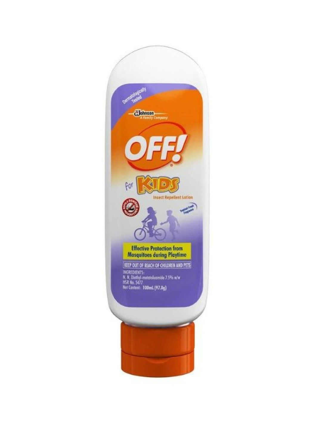 OFF! Mosquito Repellent Kids Lotion (100ml) (No Color- Image 1)