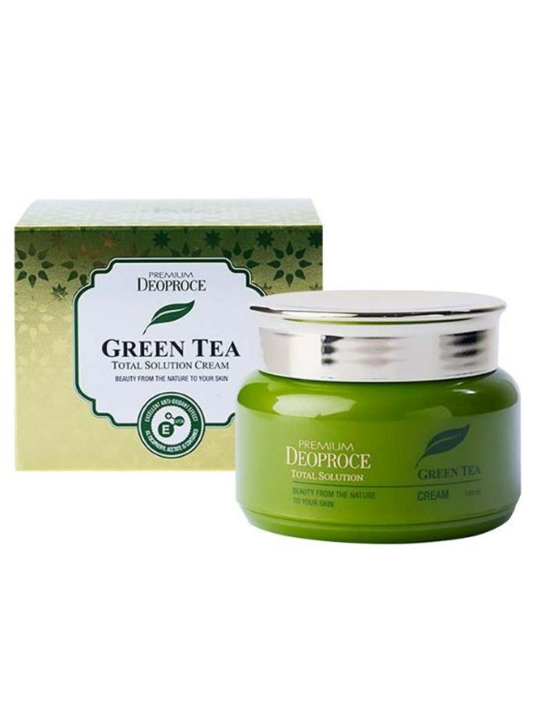 Deoproce Green Tea Total Solution Cream (100ml) (No Color- Image 1)