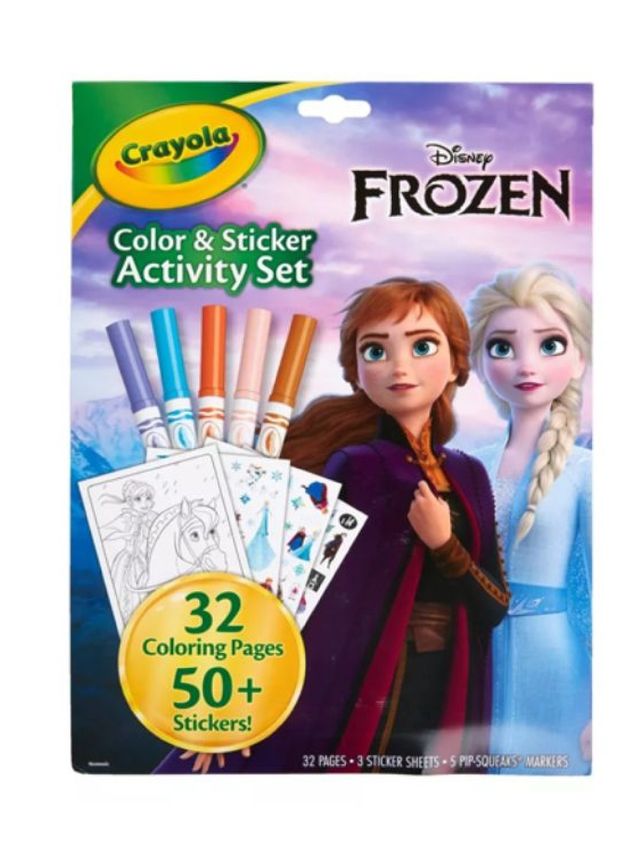 Crayola Color and Sticker Activity Set - Frozen | edamama