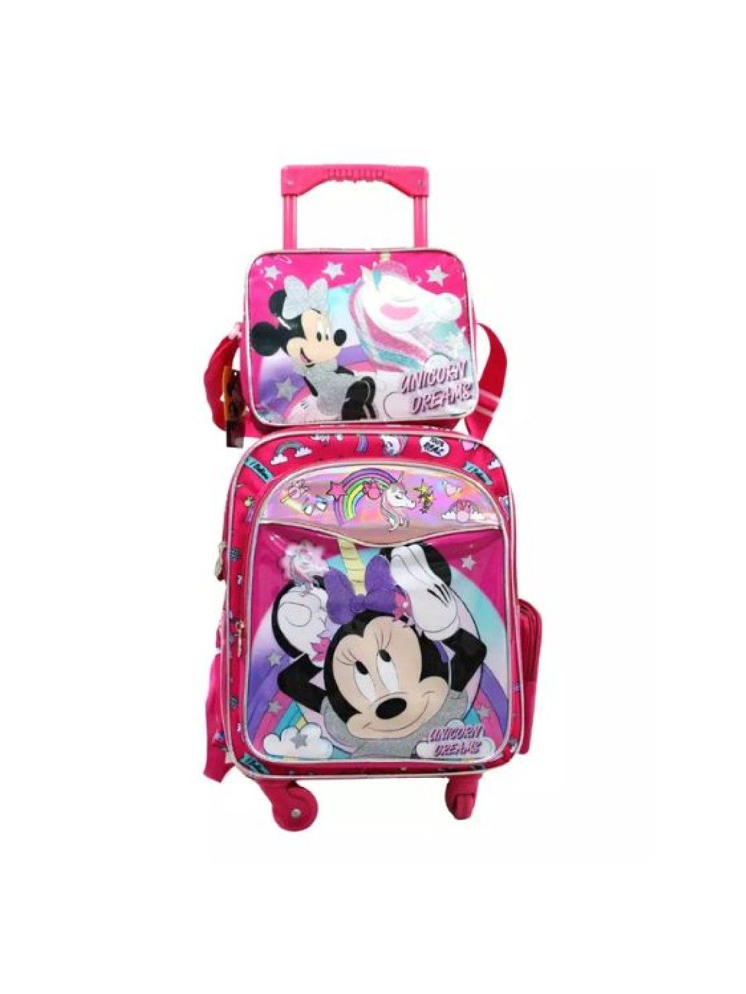 Minnie Mouse Trolley school bag  Minnie mouse, Bags, Mickey mouse