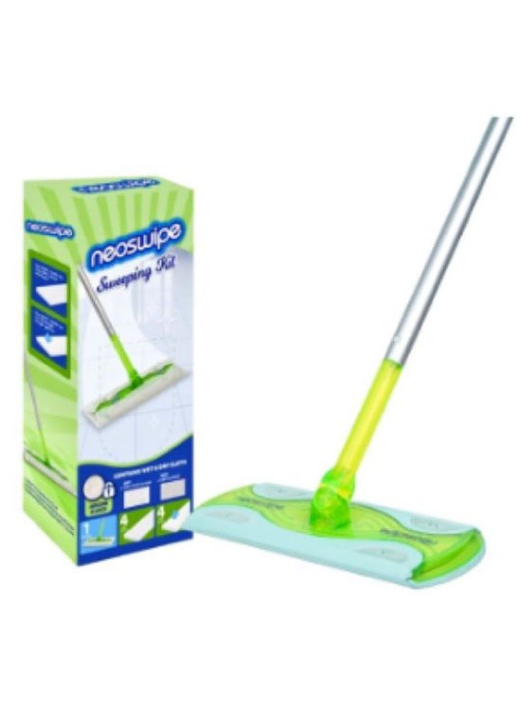 Neoswipe Dry and Wet Multi Surface Floor Sweeping and Mopping Starter Kit