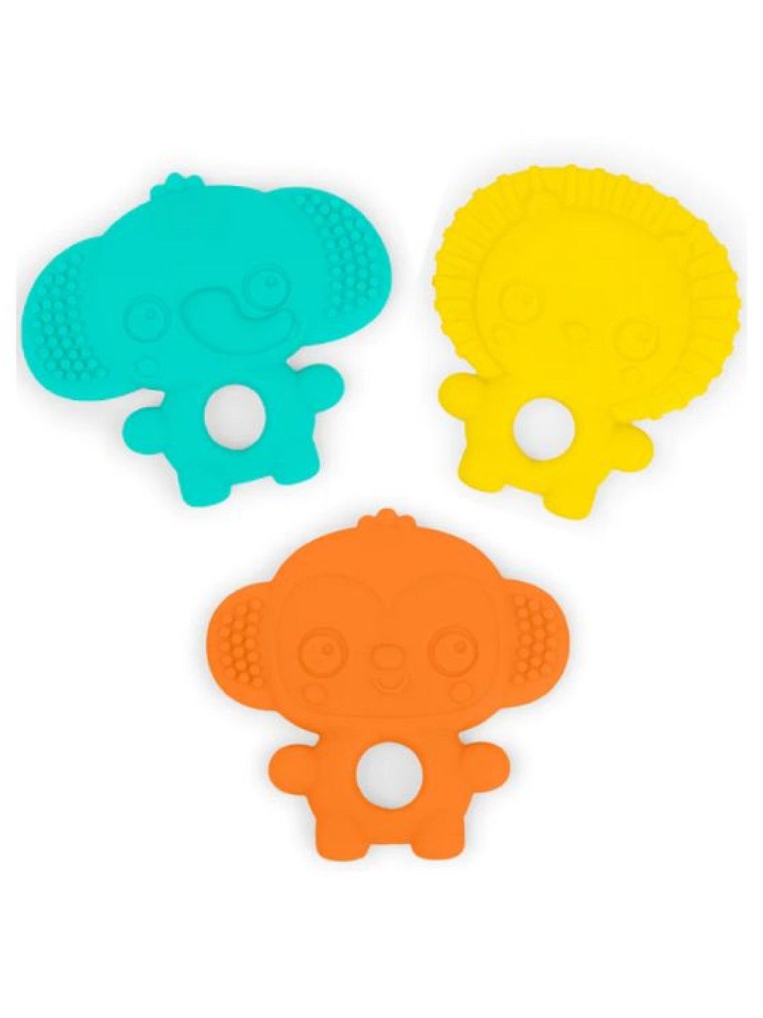 Bright Starts Gummy Buddies 3 pack Texture Teethers