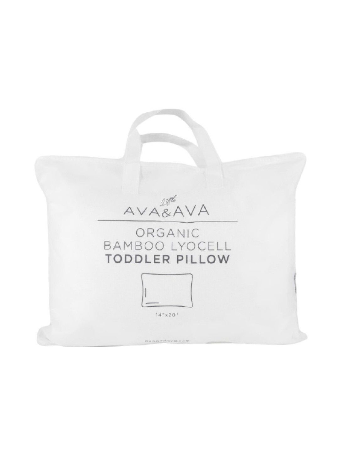 Ava & Ava Organic Bamboo Lyocell Toddler Pillow (No Color- Image 1)