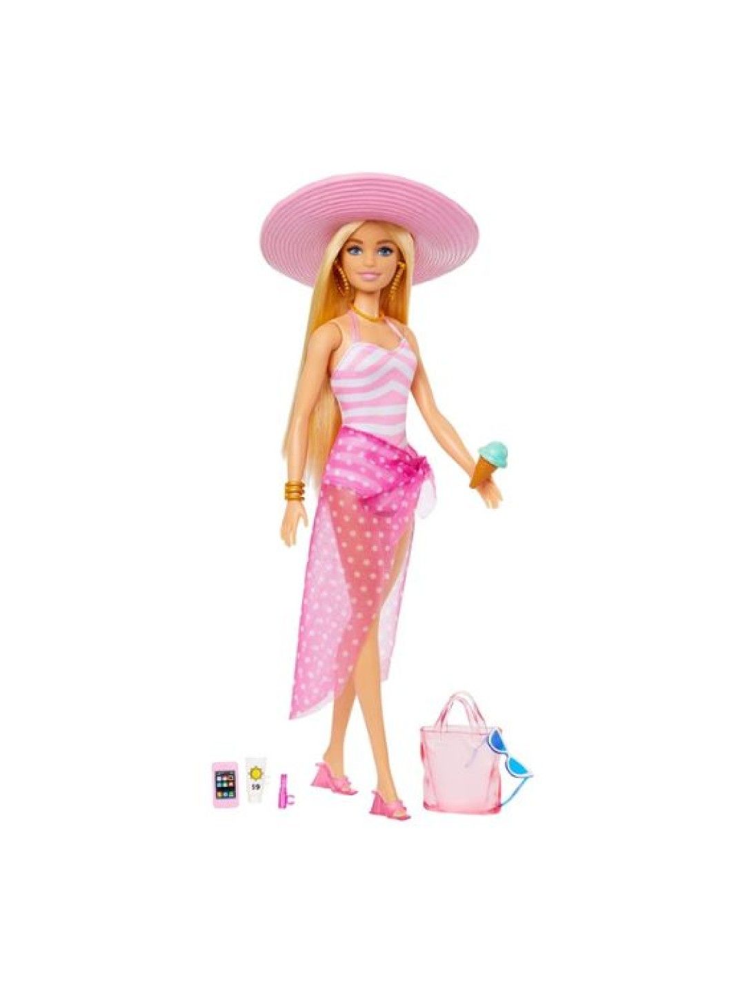 Barbie Beach Doll (No Color- Image 1)