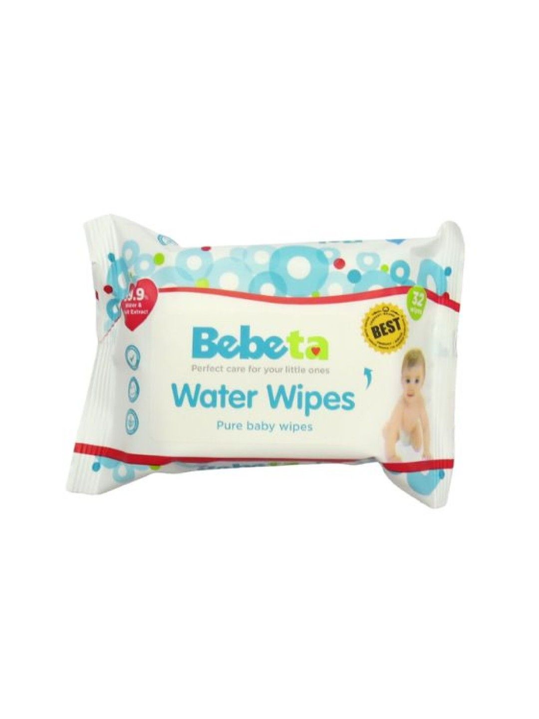Bebeta Wet Wipes Pure Water (32s) (No Color- Image 1)