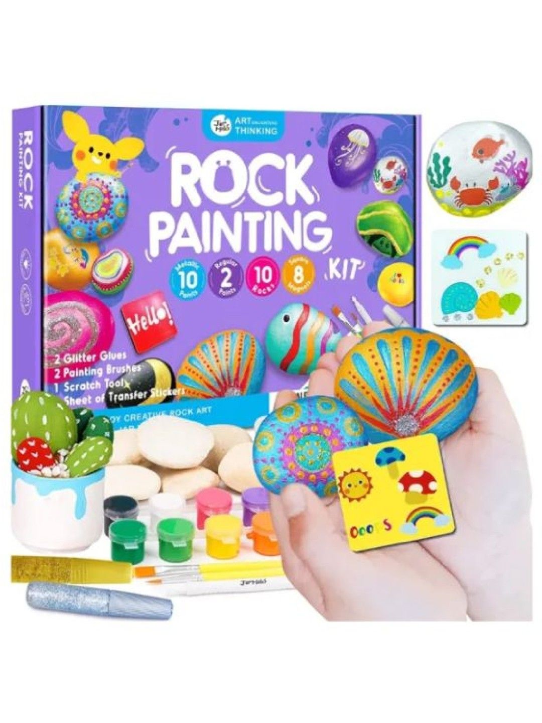 Jar Melo Rock Painting Kit by Toteeandco