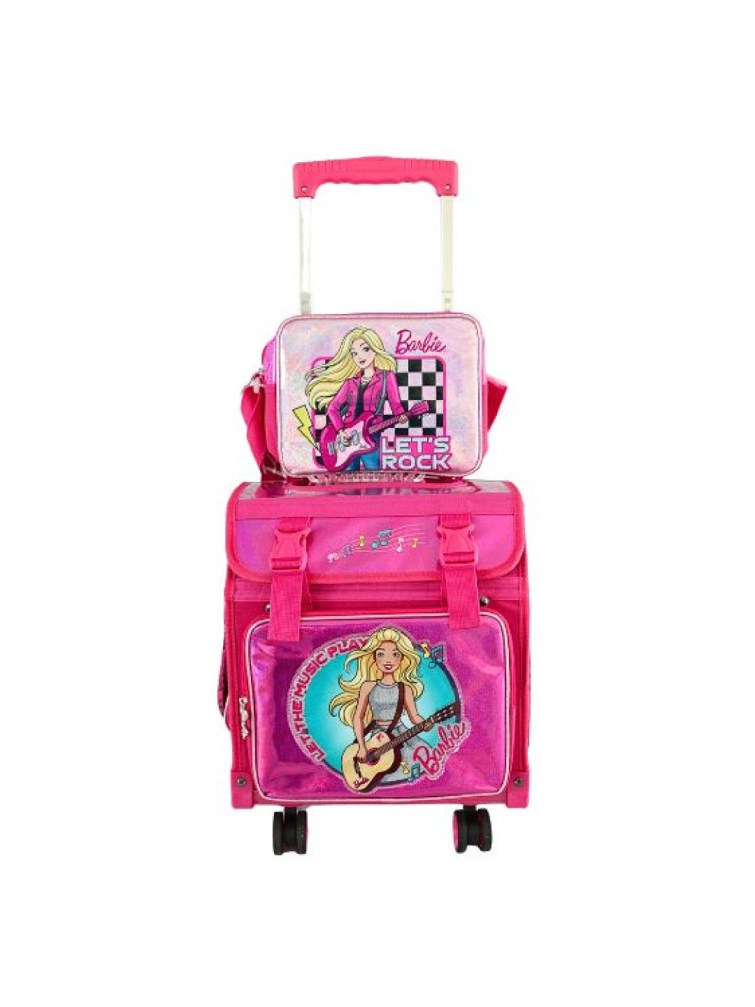 Barbie Musician Box Type Trolley Set (Pink- Image 1)