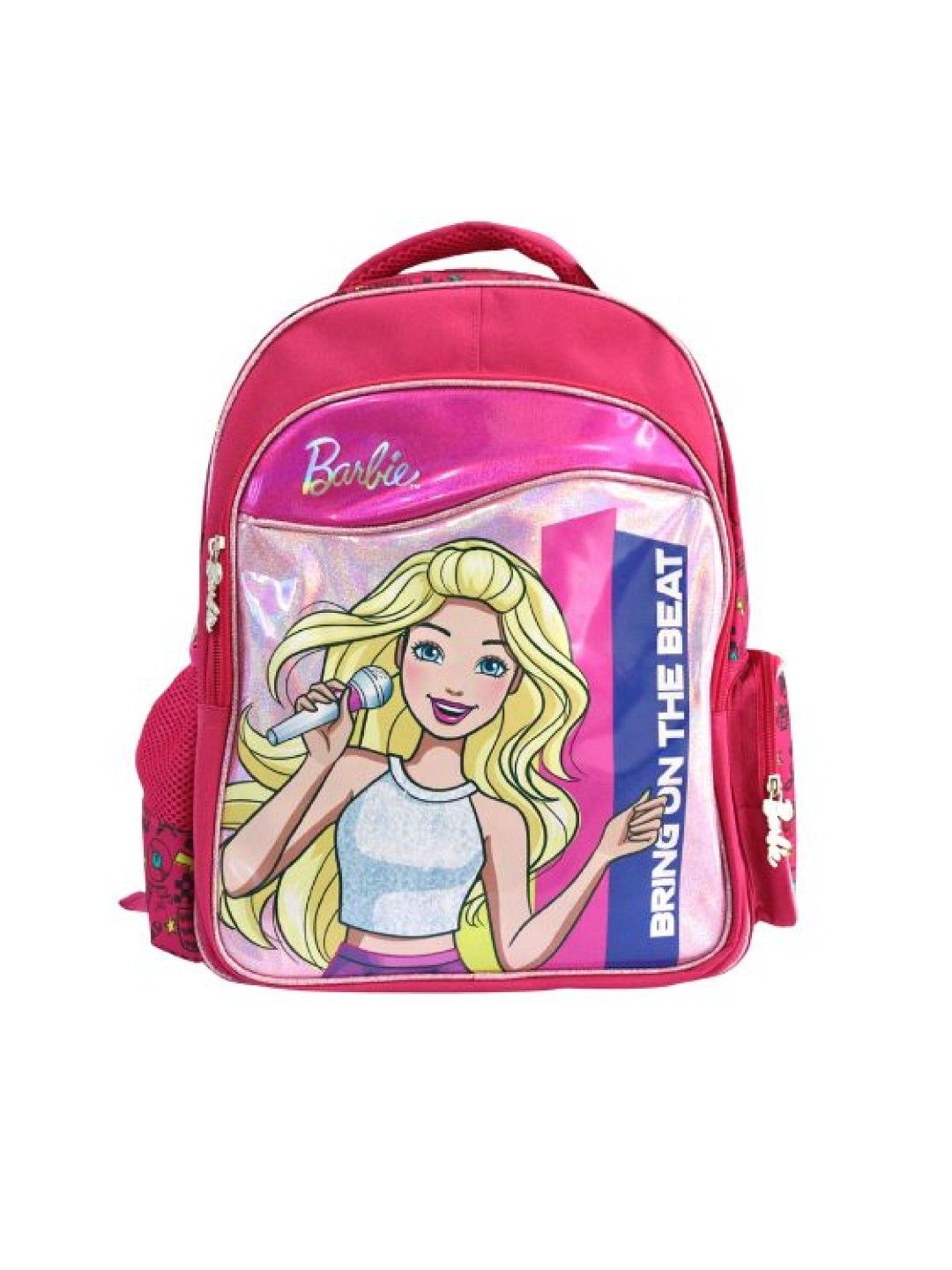 Barbie Singer Bring on The Beat 16inches School Backpack with built in Rain Hood