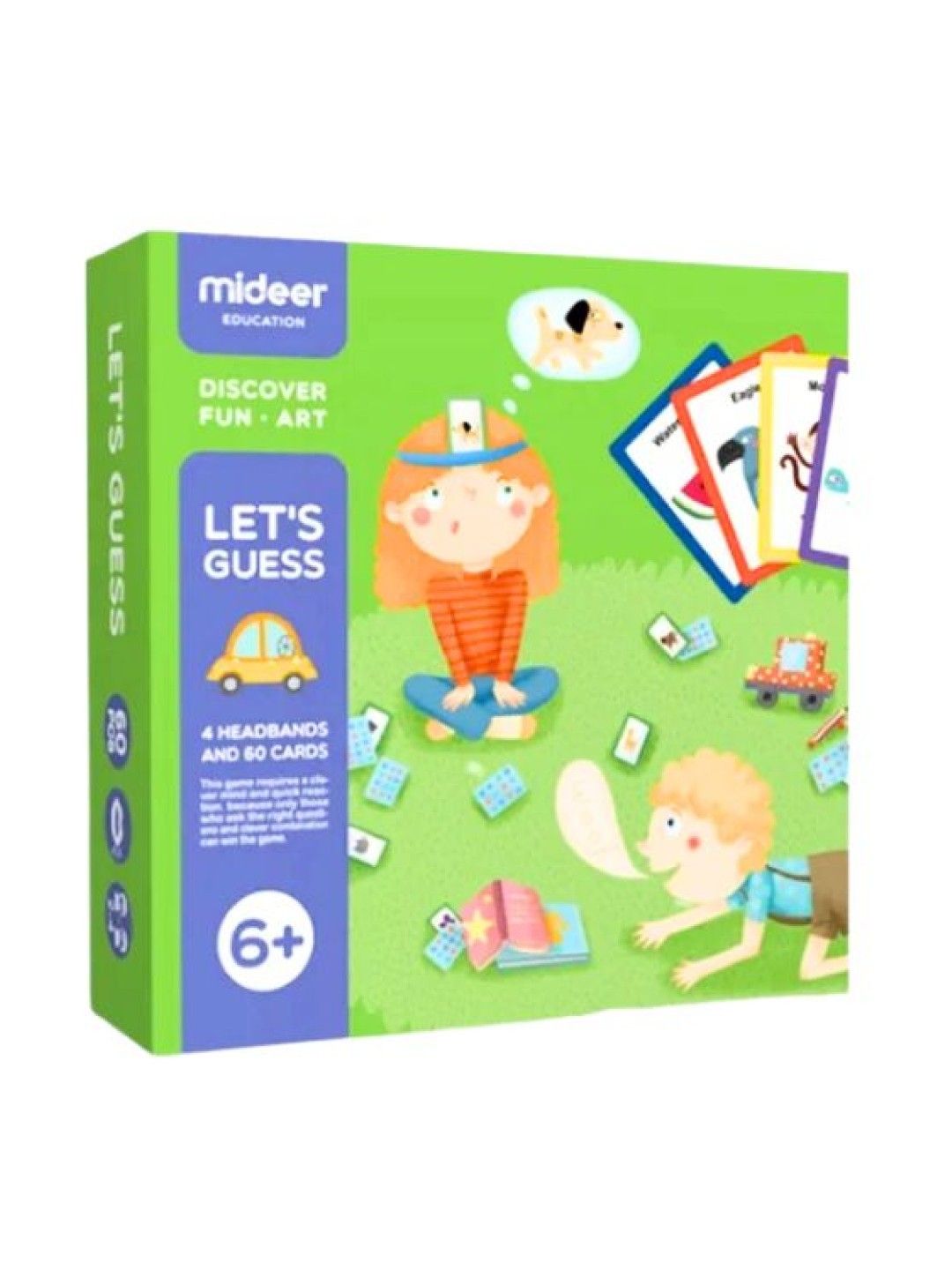 MiDeer Headbands- Let's Guess The Animals (No Color- Image 1)