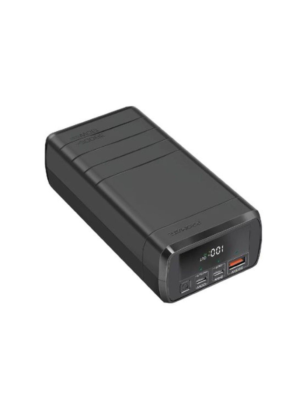 Promate POWERMINE-130W 38000mAh/130W Quick Charging Power Bank