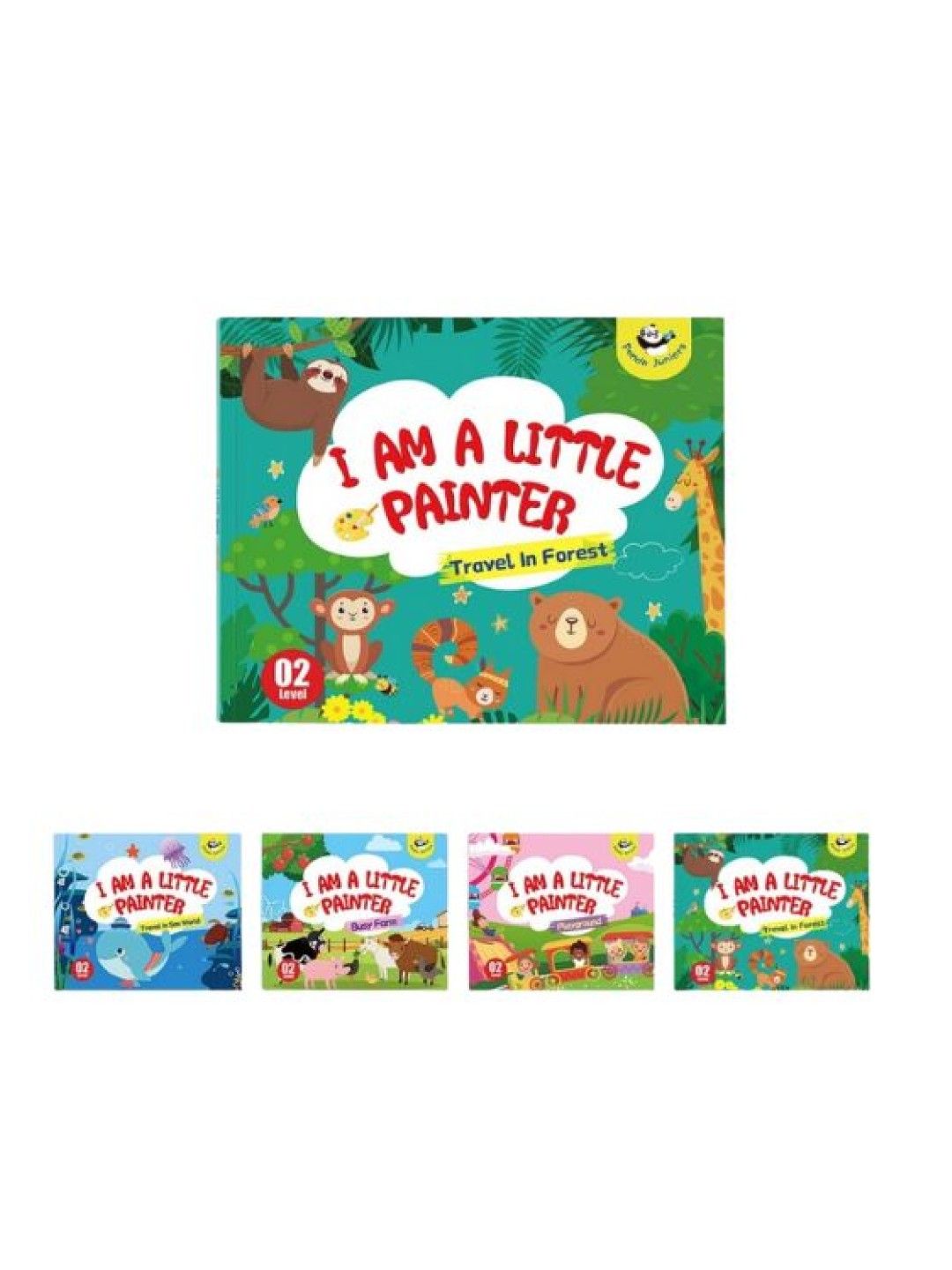 MiDeer Panda Juniors - I Am A Little Painter by Toteeandco (No Color- Image 1)