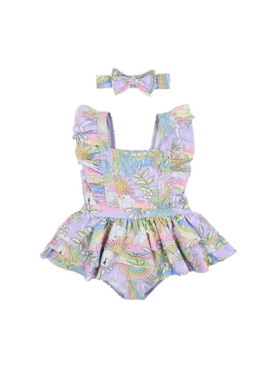 Little Paddler Swimsuit For Kids Little Zoe One-Piece Unicorn