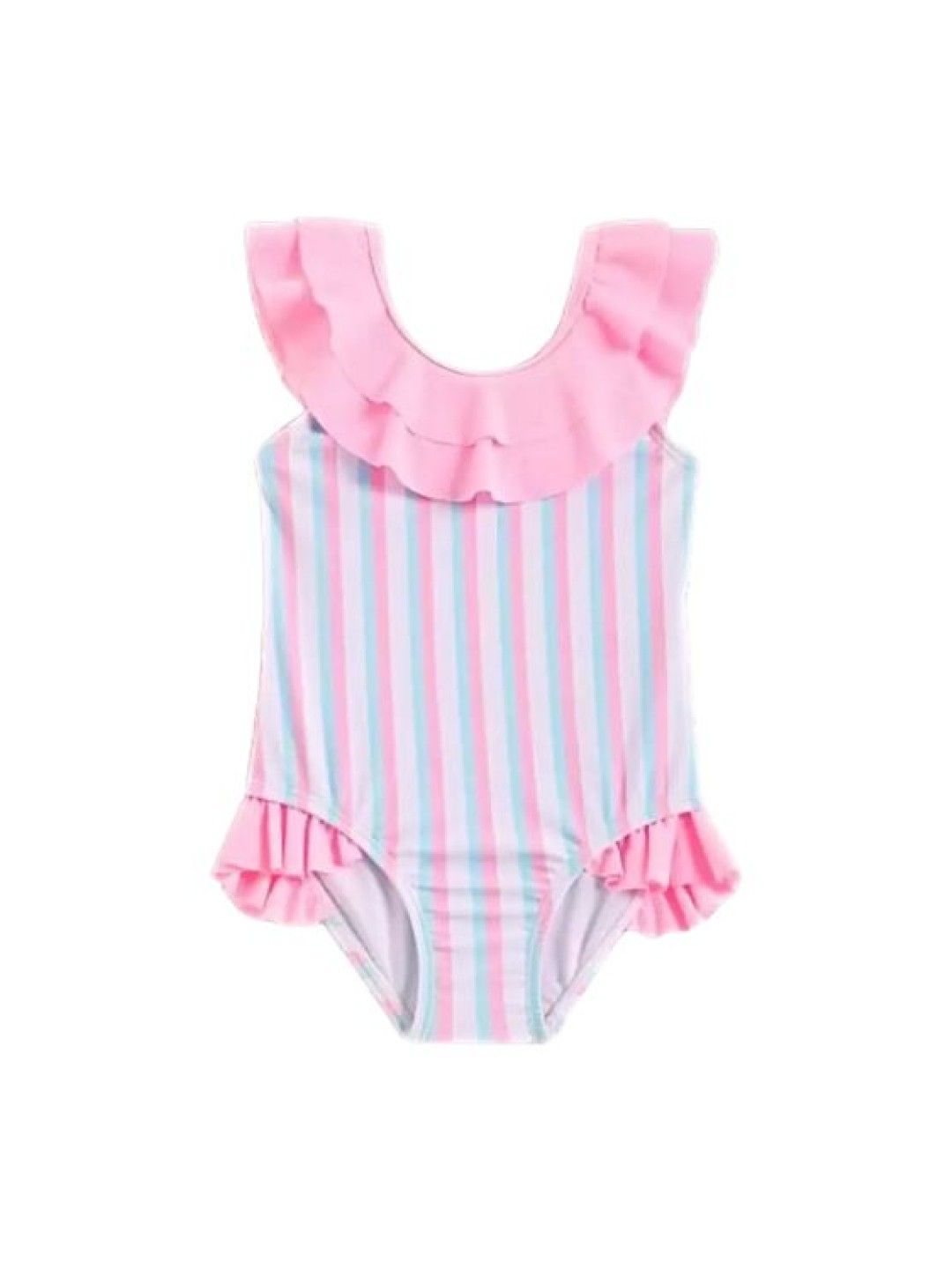Little Paddler Swimsuit For Kids Little Andy One Piece Swimsuit (Cotton Candy- Image 1)