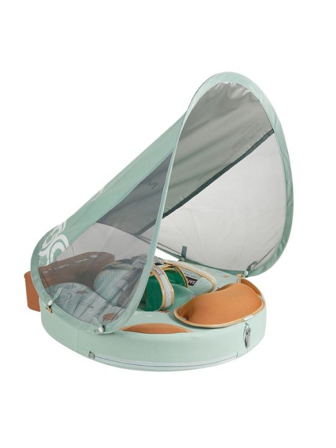 Mambobaby Air-Free Foldable Chest Type With Canopy and Stabilizer