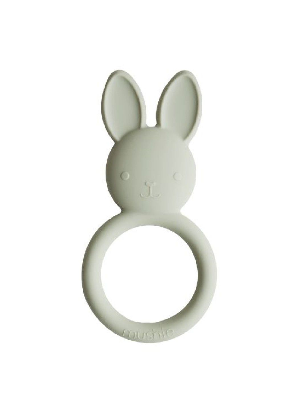 Mushie Bunny Teether (Sage- Image 1)